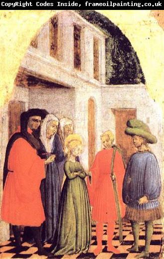 VIVARINI, Alvise Marriage of St. Monica